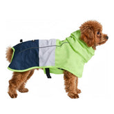 Spark Paws dog raincoat full-coverage keeps your pup dry in heavy rain.
