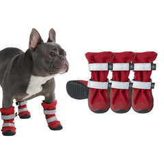 Spark Paws dog shoes all-terrain use protect paws on ice or hot pavement