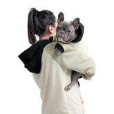 Spark Paws Human Hoodie olive cream XL front view highlights buttery-soft fabric for daily comfort