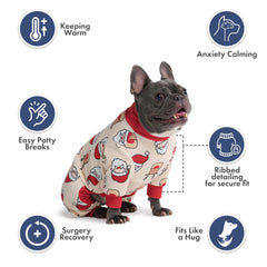 Spark Paws Deep V cut back enables easy potty breaks during wear.