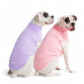 Spark Paws Sunblock Dog T-Shirt packaging front, two-color set for sunny walks.