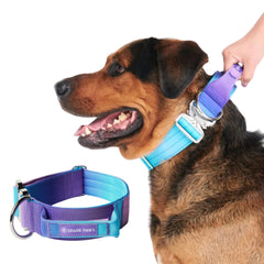 Spark Paws Tactical Dog Collar side profile, rugged durability for daily adventures