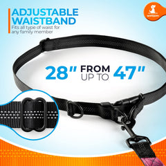 SparklyPets reflective stitches for enhanced visibility during evening walks.
