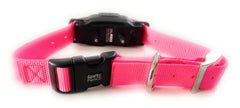 Sparky Pet Co double buckle closure demonstrates secure fit and quick-release convenience.