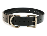 Sparky Pet Co replacement strap for Dogtra collar demonstrates secure compatibility for training and bark control