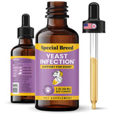 Special Breed yeast-treatment dog bottle front for easy, gentle application