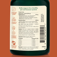 Spirited Paw probiotic capsules close-up showing high CFU potential.
