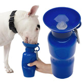 Springer by Springland indigo bottle front view highlighting 22oz capacity for dogs.