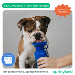 Springer by Springland leak-tight valve close-up shows mess-free dispensing.