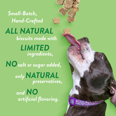 Spunky Pup Apple Fritter flavor treats—natural tasty rewards for dogs.