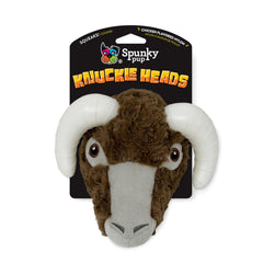 Spunky Pup Knucklehead durable toy with double stitching for aggressive chewers.