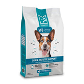SquarePet VFS dry dog food kibble close-up highlighting hydrolyzed protein for sensitive dogs.