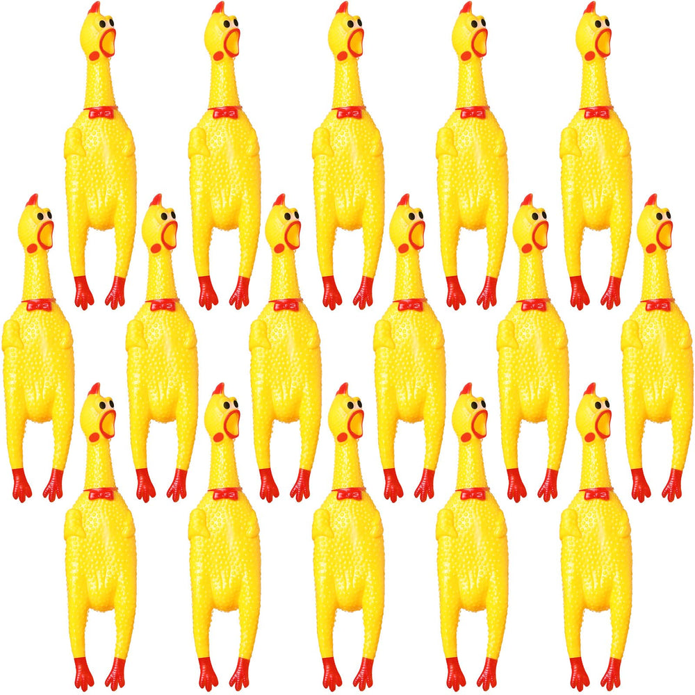 Sratte screaming chicken 16-pack package for party noise and sharing fun