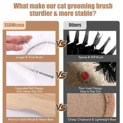SSAWcasa spring feather toy with bell adds dynamic movement for cats