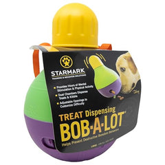 Starmark Bob-A-Lot bottom chamber shows 3-cup food capacity for meals