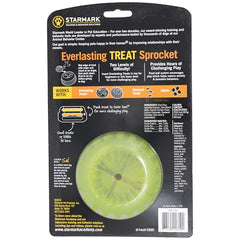 Starmark Everlasting Sprocket Mediano, material-indestructible para mordedores fuertes.