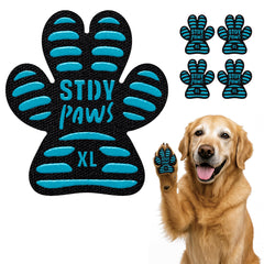 Steady Paws paw grips on floor provide instant traction for slippery surfaces.