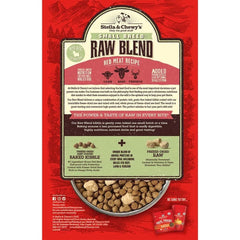 Stella & Chewy's Raw Blend with freeze-dried beef pieces for convenient raw feeding.