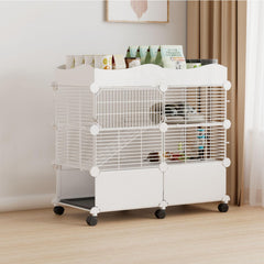 STILLCOVE small guinea pig cage indoors — spacious design for comfortable exploration