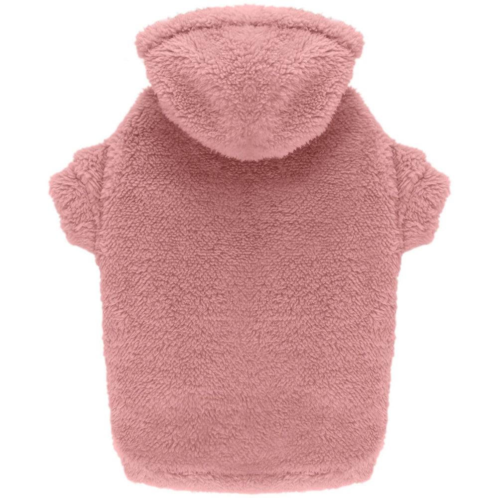 Stpiatue sudadera para perros grandes, frente, abrigadora y suave para paseos fríos.