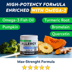 STRELLALAB fish oil pumpkin enzymes ingredients; omega-3 rich care.