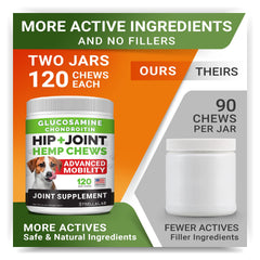 STRELLALAB USA-made dog joint treats label image showcasing quality and reliability.