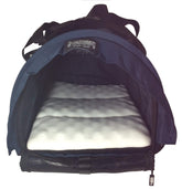 SturdiBag underseat fit enables compact travel for cats and small dogs.