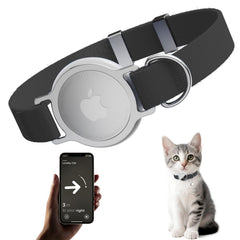 Sucegi AirTag Cat Collar built-in holder keeps AirTag secure for reliable tracking.