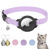 Sucegi AirTag Cat Collar purple fits securely for tracking and comfort.