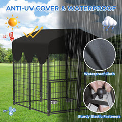 Suchown PVC-coated wire prevents rust and protects paws.