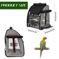 SUERTREE sunshade roll-up feature on the bird bag for sun protection.
