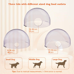 Suitchi dog treat dispenser press-action demonstrates simple training and reward.