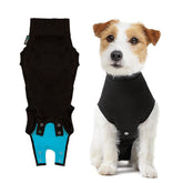 Suitical recovery suit for dogs neck-to-tail coverage supports wound protection and comfort