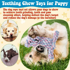 Sumind dog rope toy elephant for durable chewing and chew sessions