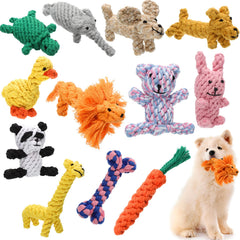 Sumind dog rope toy giraffe for interactive play and teething