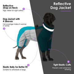 SUNFURA harness-compatible design ensures secure, comfortable fit for active dogs