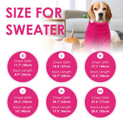 SUNFURA dog sweater xl abdomen opening for easy potty breaks