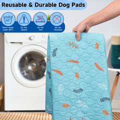Sunheir puppy training pad patterns offer color and protection for homes.