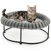 Sunhoo elevated cat bed assembly instructions for quick, stable setup