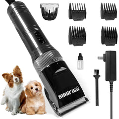 Sunifier professional dog clippers body durability shown for thick coats and long-lasting use