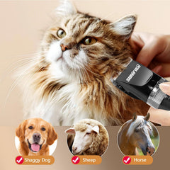 Sunifier professional dog clippers low-noise design keeps pets calm during grooming