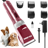 Sunifier professional dog grooming clippers thick coat rose-gold body for durable grooming