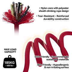 Sunraymascota 360 swivel prevents tangles during walks.