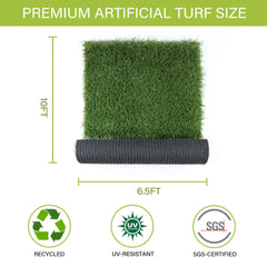 SUNTURF real-looking grass provides natural-feel training area for dogs.