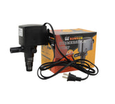 Super Aqua Power Head Pump showing 422 gph flow for aquarium circulation