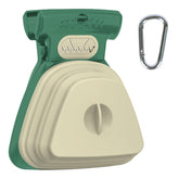 Super Design portable poop scooper with carabiner clip for on-the-go cleanup