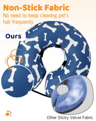 Supet neck donut non-stick fabric outer cover for easy cleaning