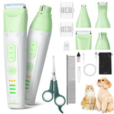 SUPRENT dog grooming kit all-in-one 14-piece set for home grooming versatility.