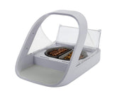 SureFlap SureFeed feeder front view showing portion control