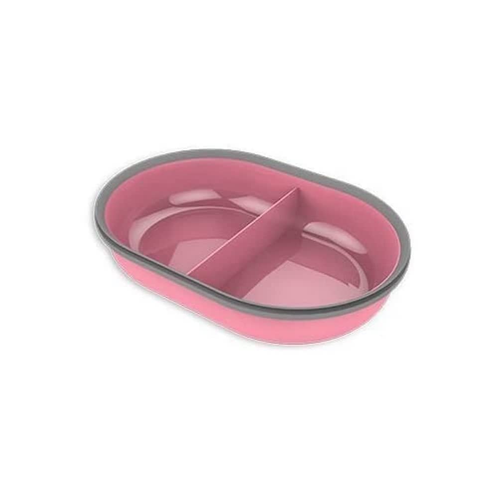 SureFlap SureFeed split bowl pink seal close-up shows moisture retention.